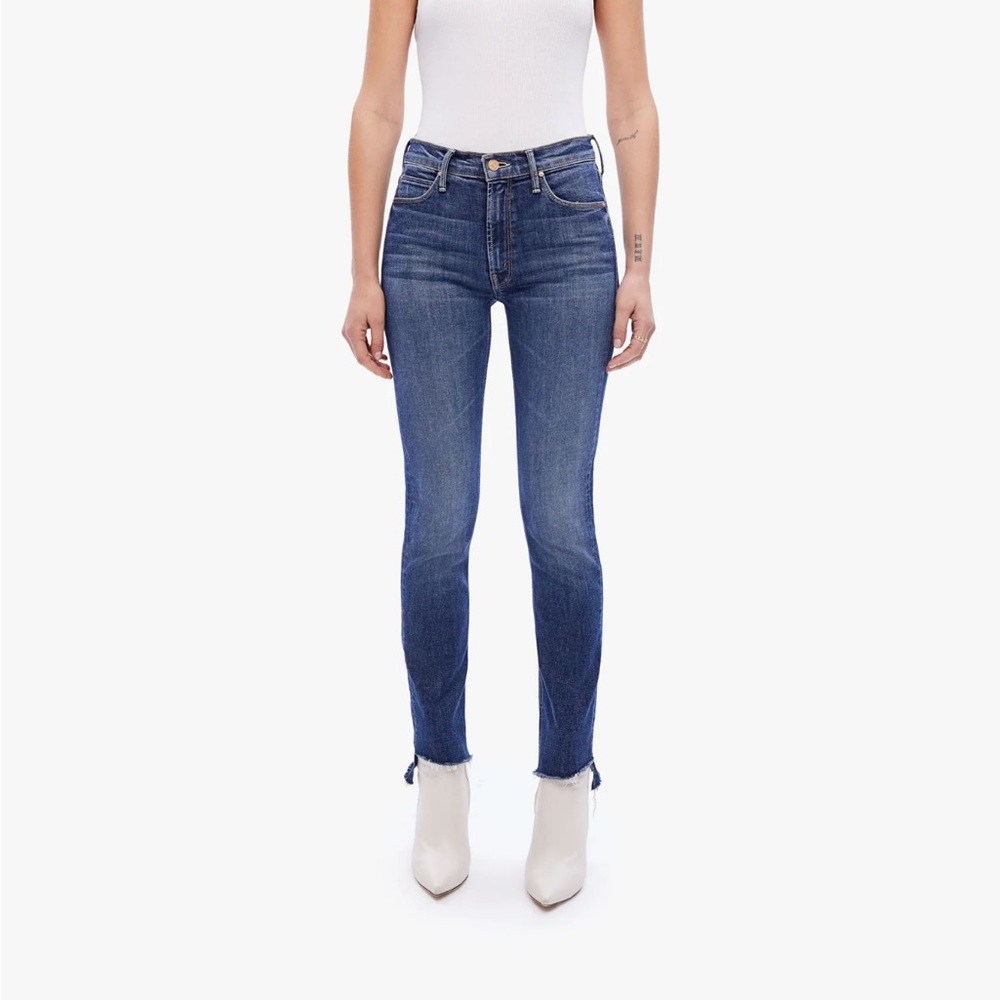 New MOTHER The Mid Rise Dazzler Ankle 25
